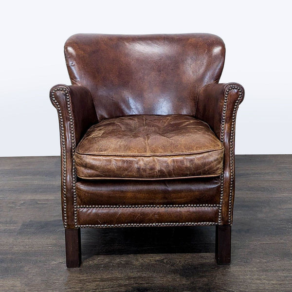 Restoration Hardware Professor Leather Lounge Chair - Accepted Offer (20.00% discount)