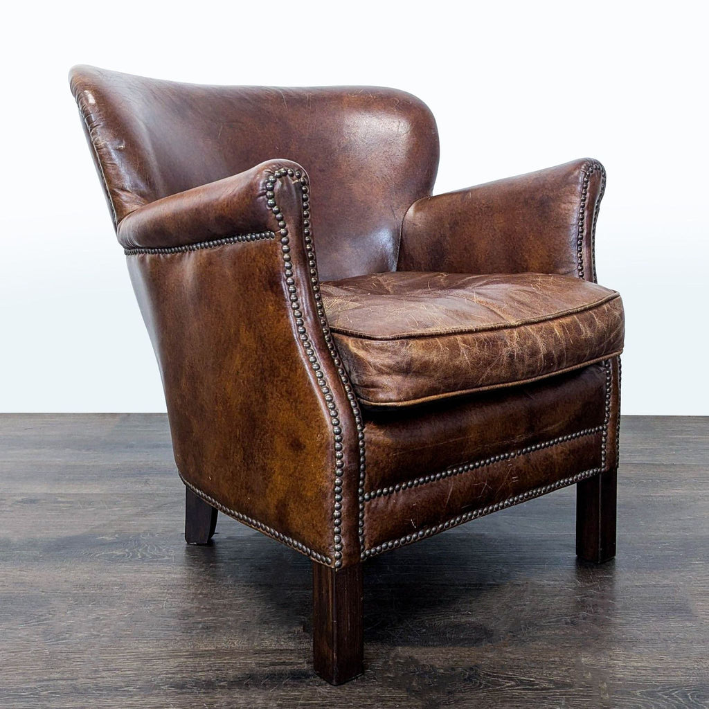 Restoration Hardware Professor Leather Lounge Chair - Accepted Offer (20.00% discount)