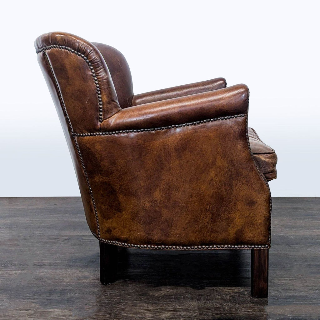 Restoration Hardware Professor Leather Lounge Chair - Accepted Offer (20.00% discount)