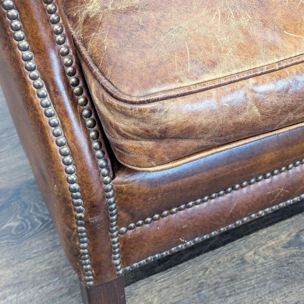 Restoration Hardware Professor Leather Lounge Chair - Accepted Offer (20.00% discount)
