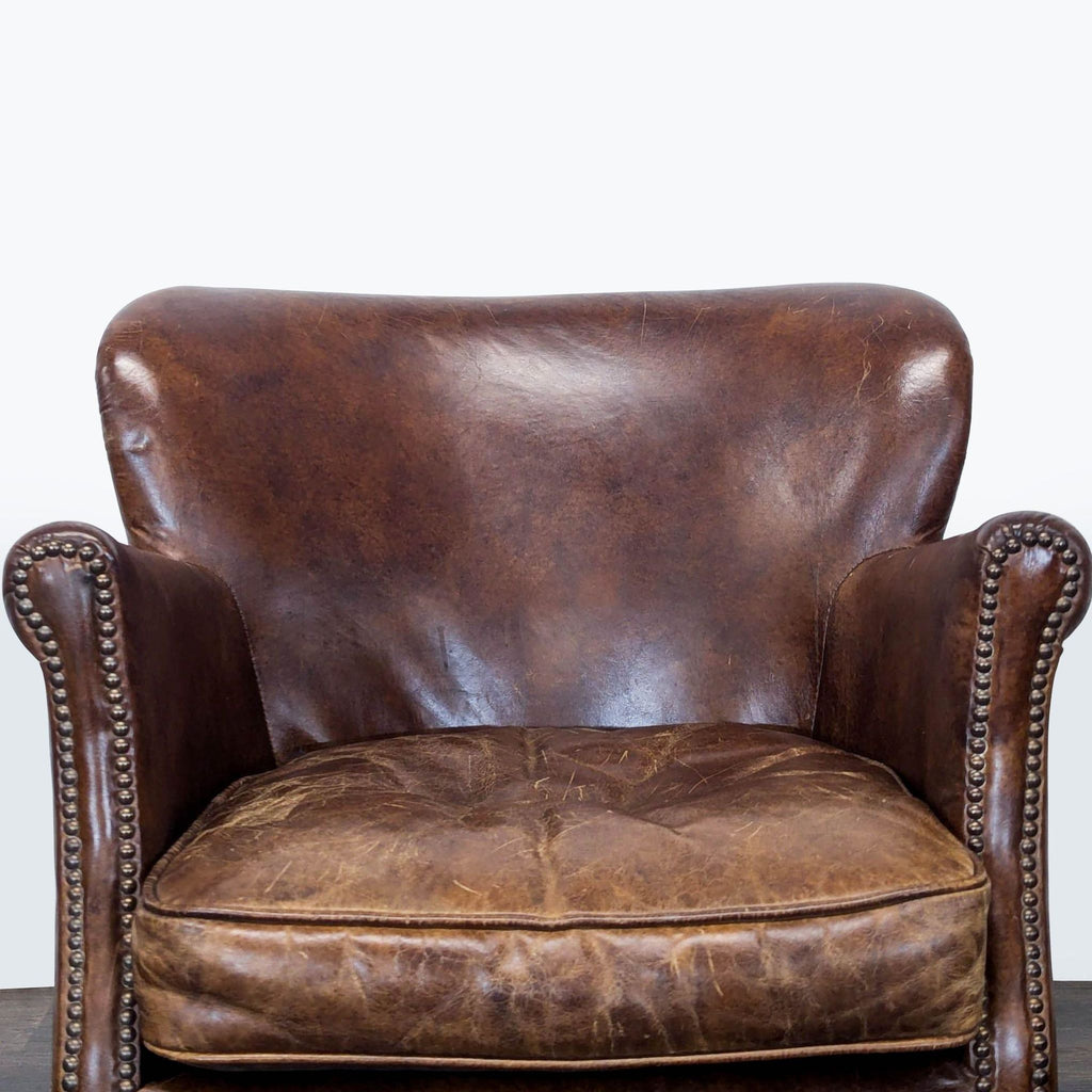 Restoration Hardware Professor Leather Lounge Chair - Accepted Offer (20.00% discount)