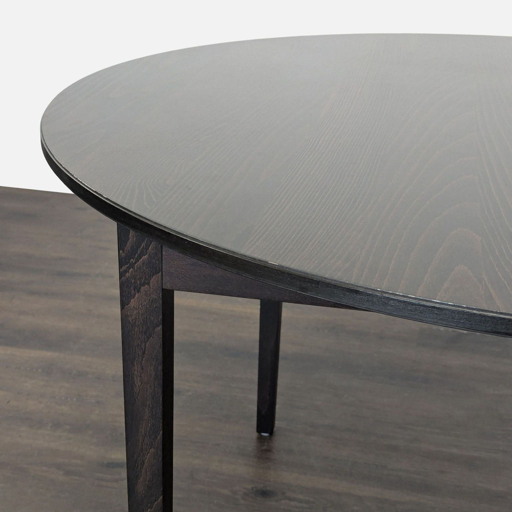 Ikea NÄSINGE 5-Piece Round Dining Set with 4 Chairs – Dark Wood Finish