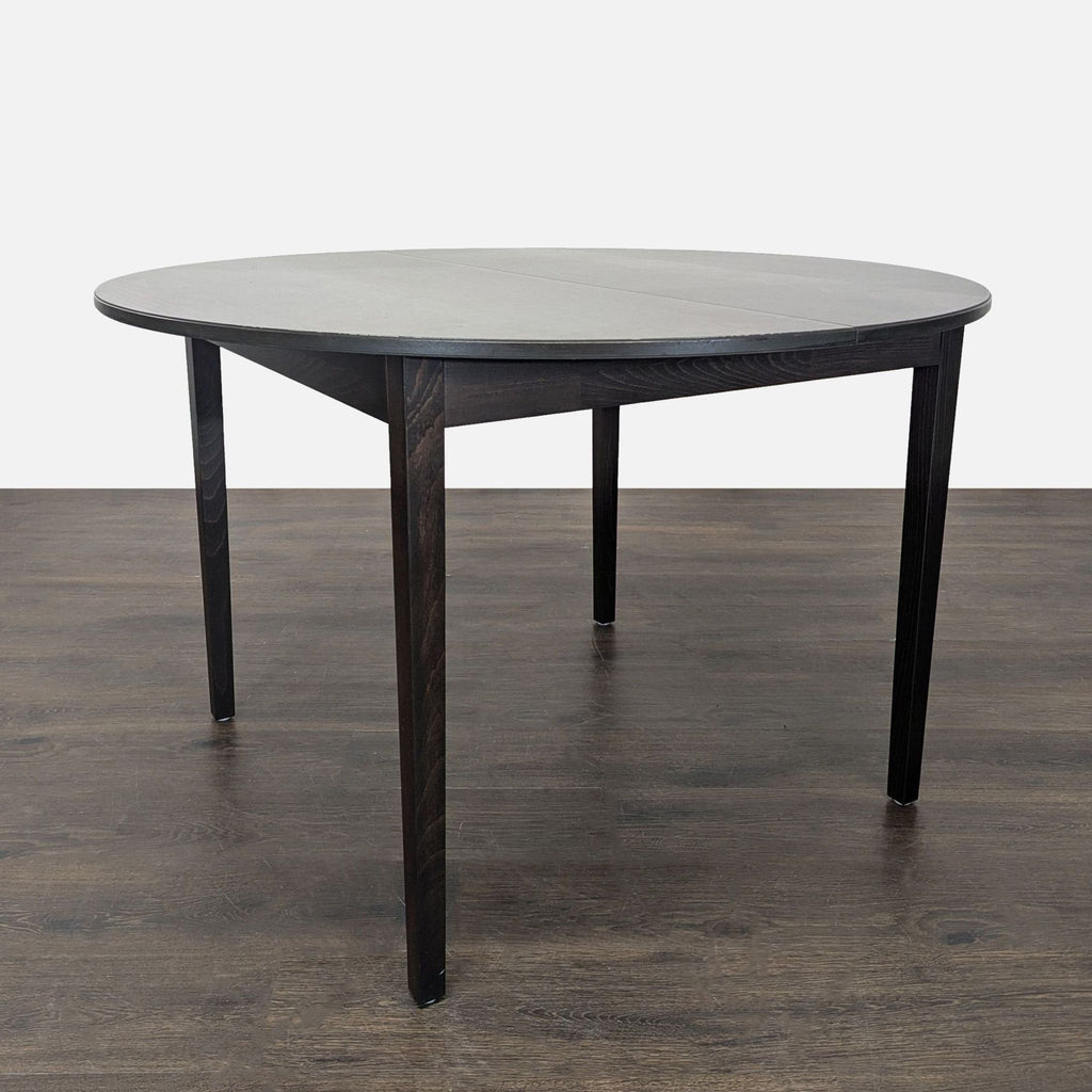 Ikea NÄSINGE 5-Piece Round Dining Set with 4 Chairs – Dark Wood Finish