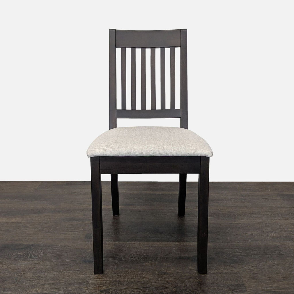 Ikea NÄSINGE 5-Piece Round Dining Set with 4 Chairs – Dark Wood Finish