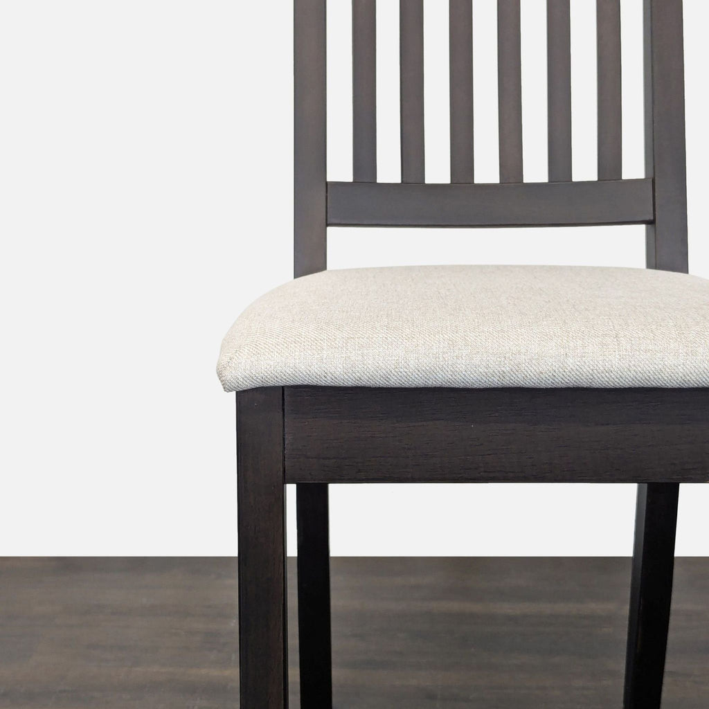 Ikea NÄSINGE 5-Piece Round Dining Set with 4 Chairs – Dark Wood Finish