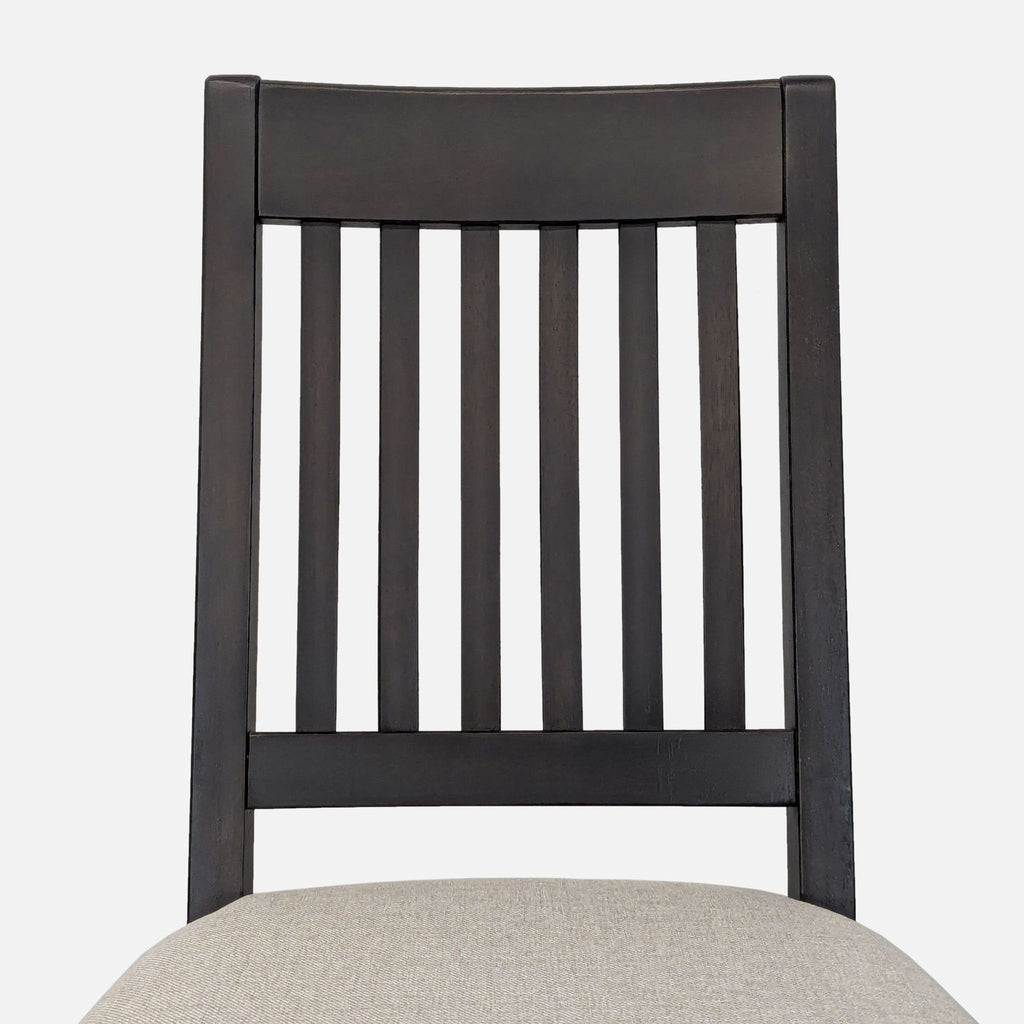 Ikea NÄSINGE 5-Piece Round Dining Set with 4 Chairs – Dark Wood Finish