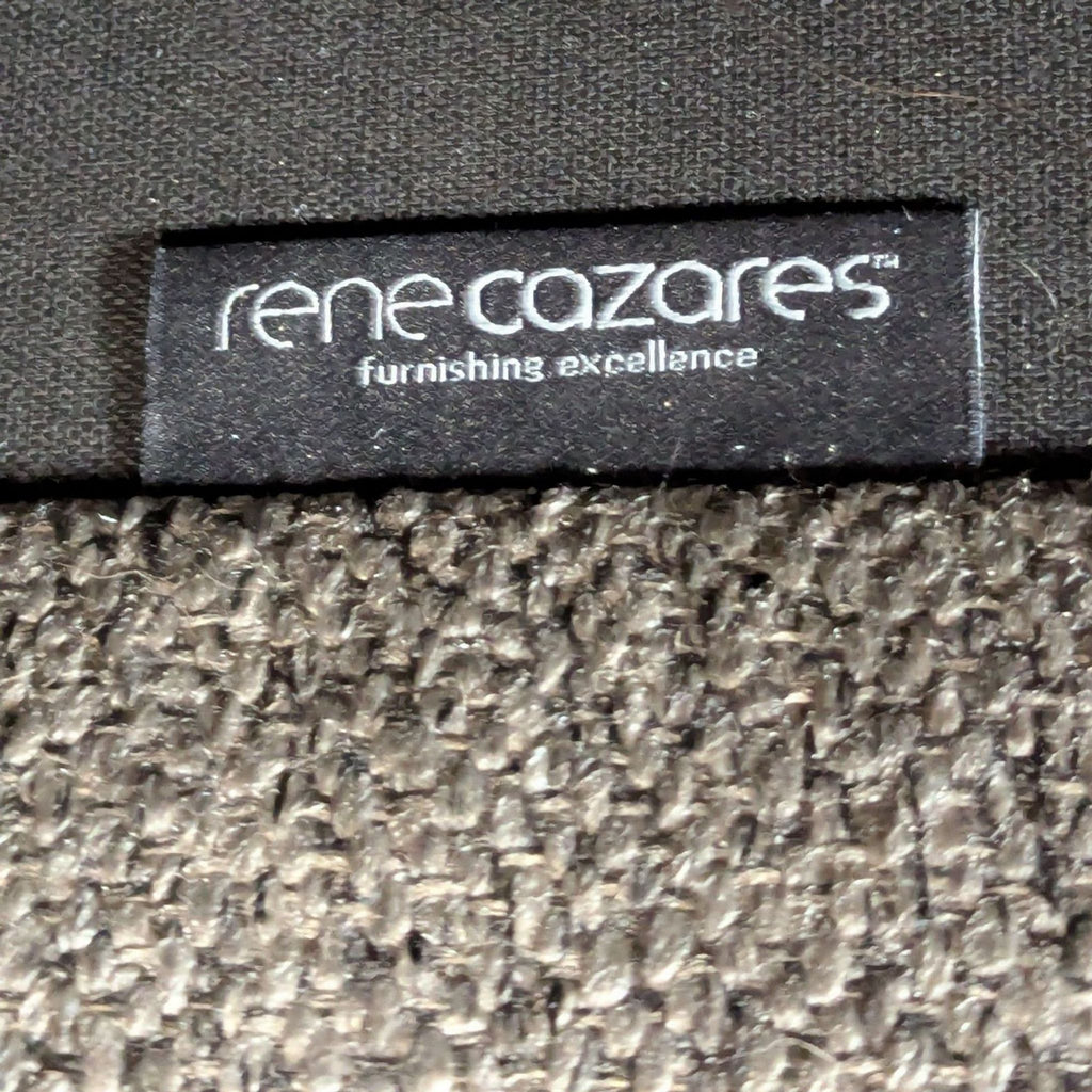 Rene Cazares Salvatore Modern Gray Fabric Sectional Sofa with Cushions