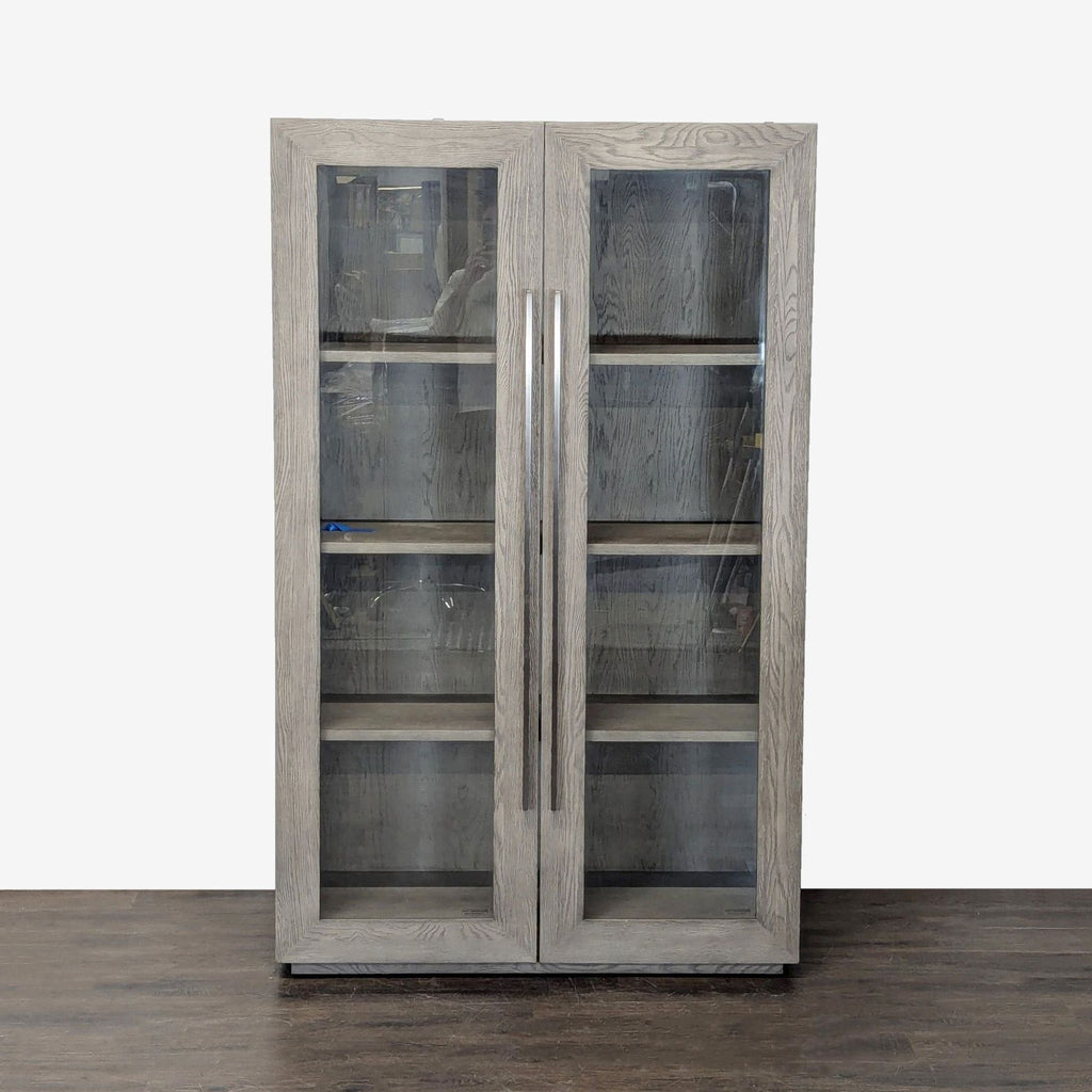 Certainly! Since there are no images provided, I will give you three general but distinct alt text options for a cabinet from Restoration Hardware. If you provide images or their specifics, I can personalize these further.