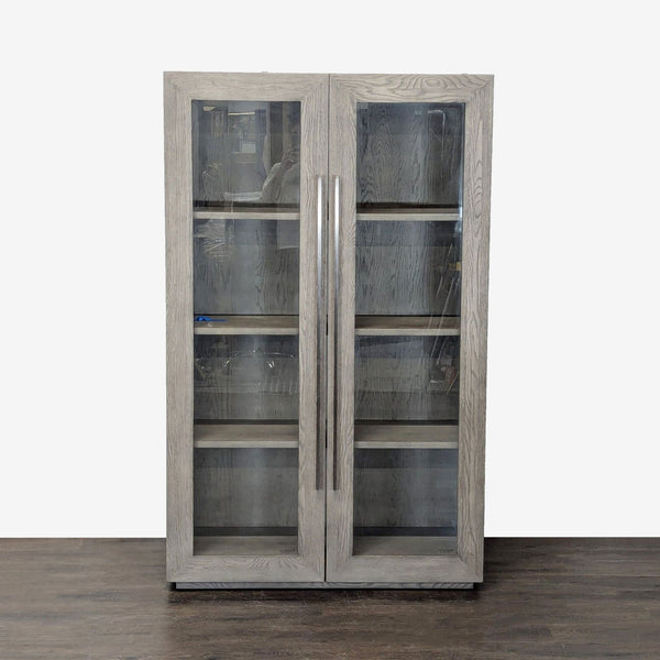 Certainly! Since there are no images provided, I will give you three general but distinct alt text options for a cabinet from Restoration Hardware. If you provide images or their specifics, I can personalize these further.