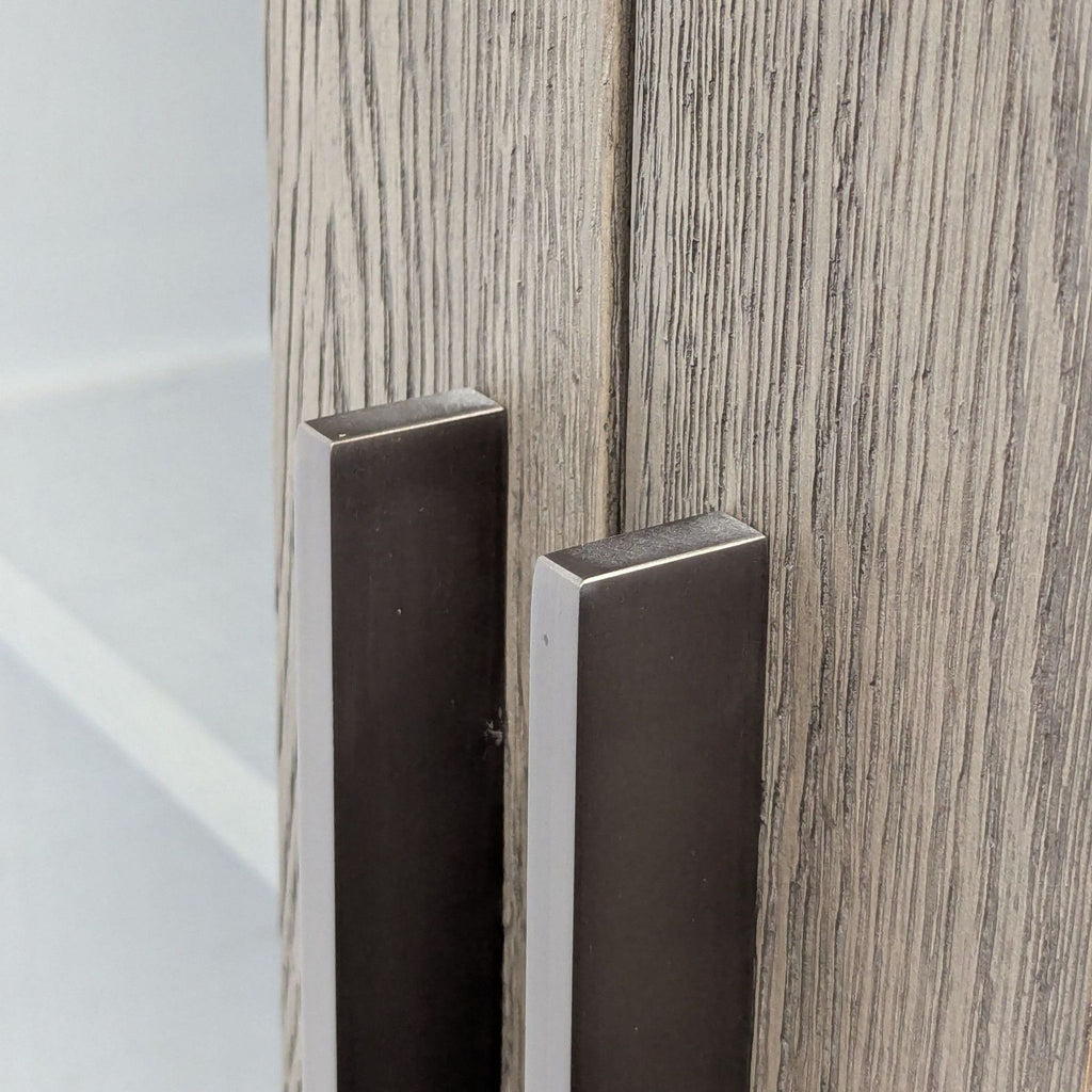 Restoration Hardware Machinto Glass Double Door Mirror