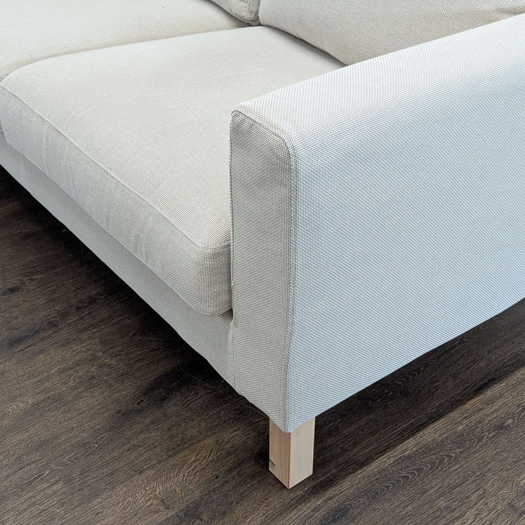 IKEA Modern SALTSJÖBADEN 3-Seater Sectional Sofa with Chaise Lounge - Accepted Offer (35.69% discount)