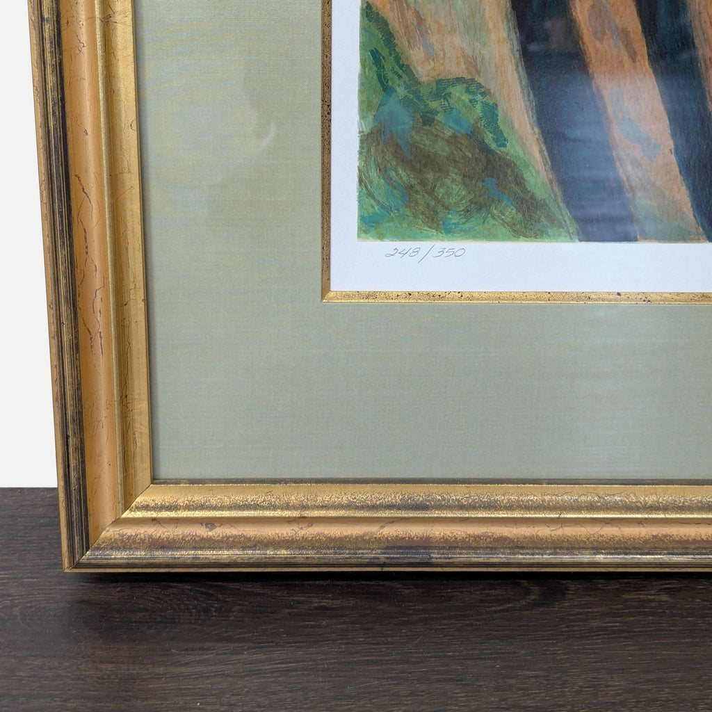 Framed Barbara A. Wood Limited Edition Print