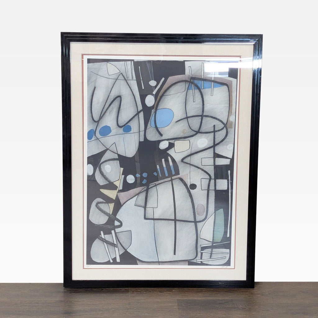 Gary Janis Signed Artist’s Proof Abstract Print