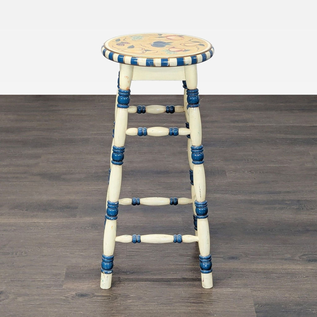 Hand Painted Stool