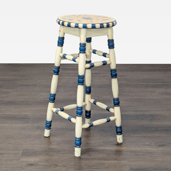 Hand Painted Stool