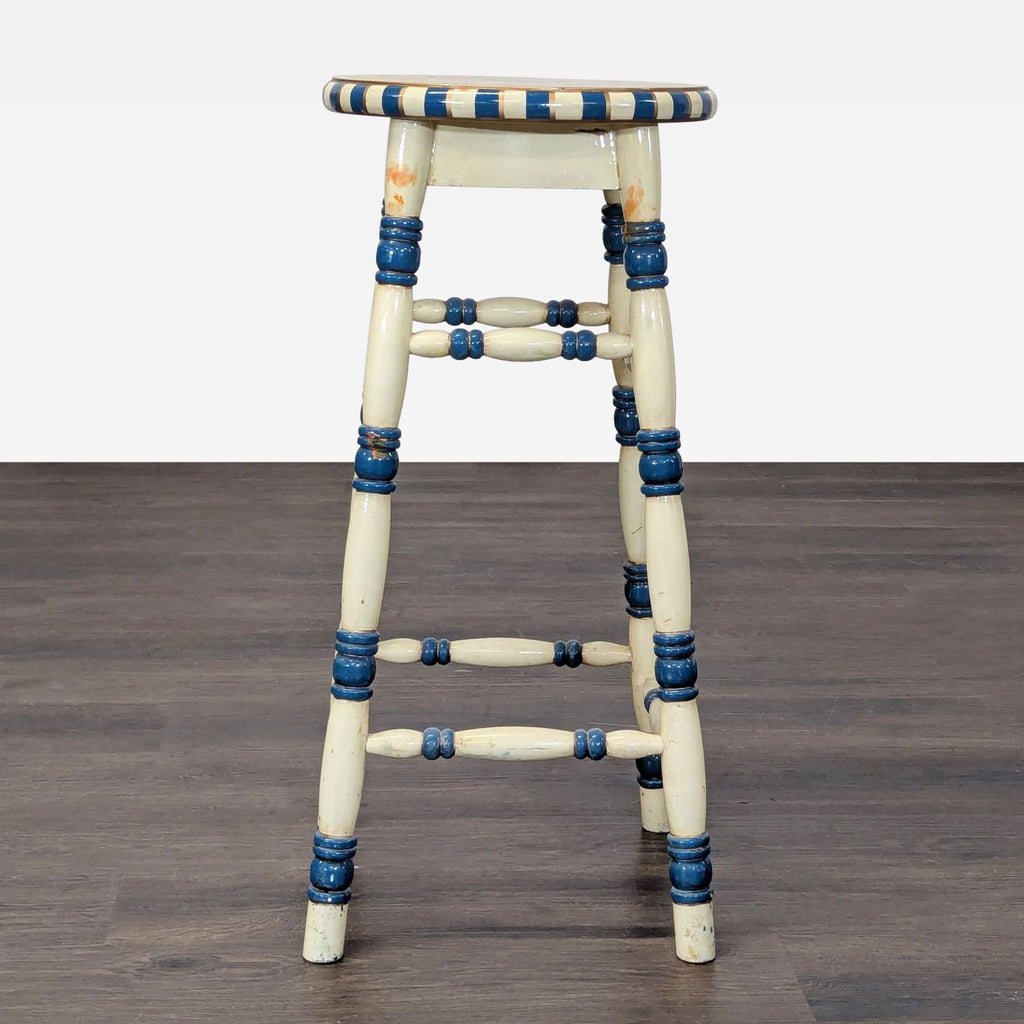 Hand Painted Stool