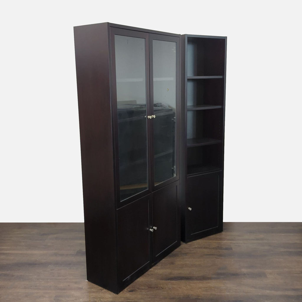 Pair of Scandinavian Designs Display Cabinets