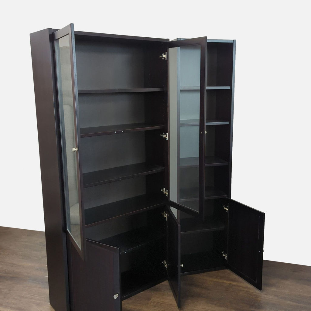 Pair of Scandinavian Designs Display Cabinets
