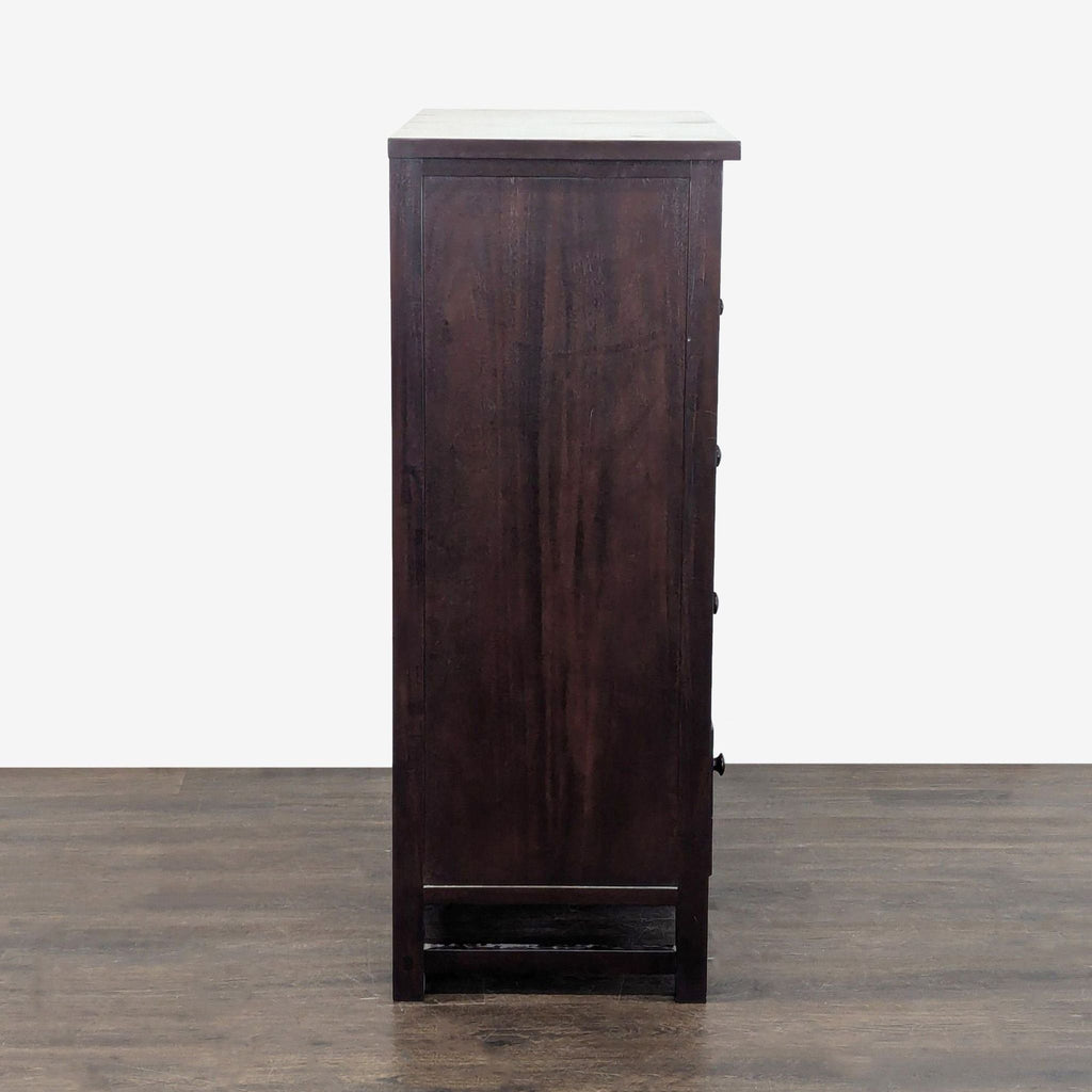 Pottery Barn Classic Dark Wood 7-Drawer Dresser for Bedroom Storage