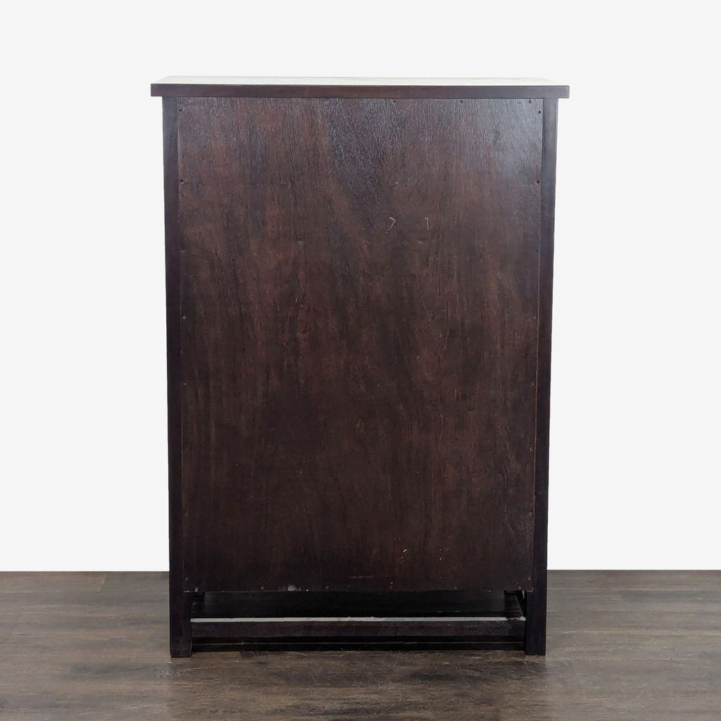 Pottery Barn Classic Dark Wood 7-Drawer Dresser for Bedroom Storage