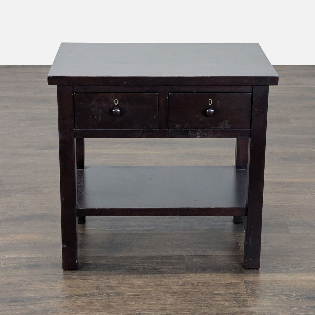Pottery Barn Farmhouse Bedside Table
