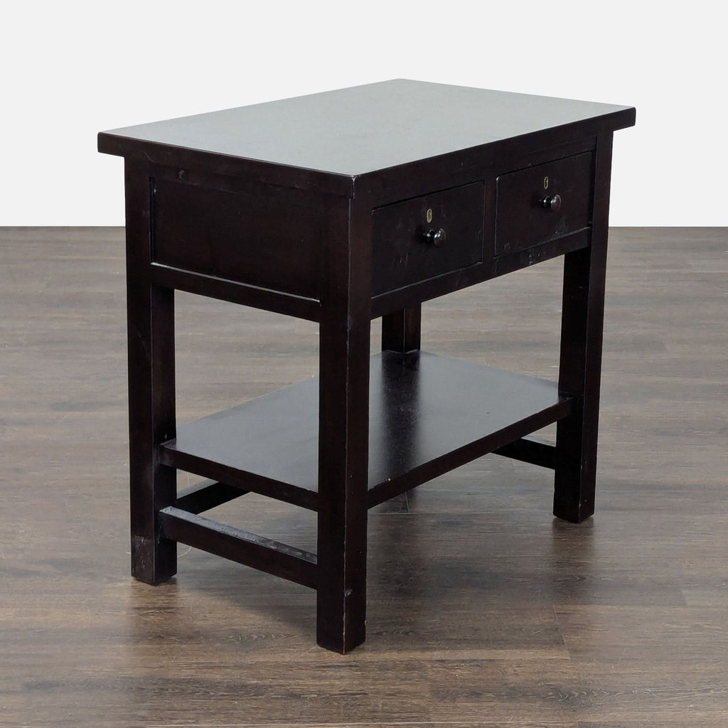 Pottery Barn Farmhouse Bedside Table