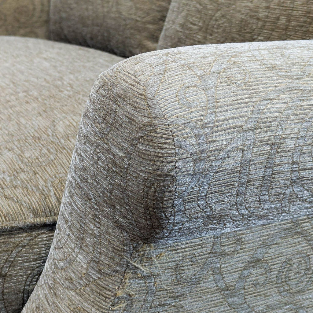 Traditional  Patterned Loveseat with Rolled Arms - Accepted Offer (21.88% discount)