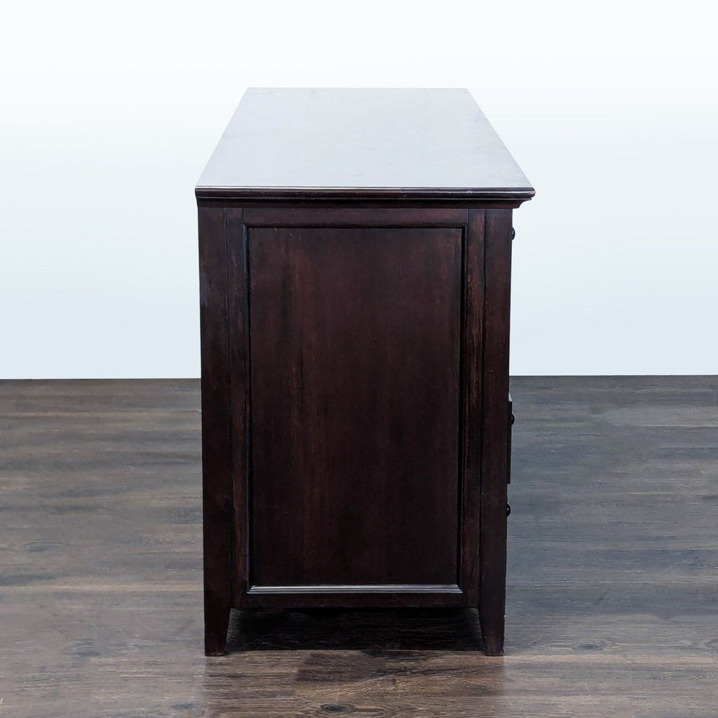 Pottery Barn 8-Drawer Dresser in Dark Wood Finish