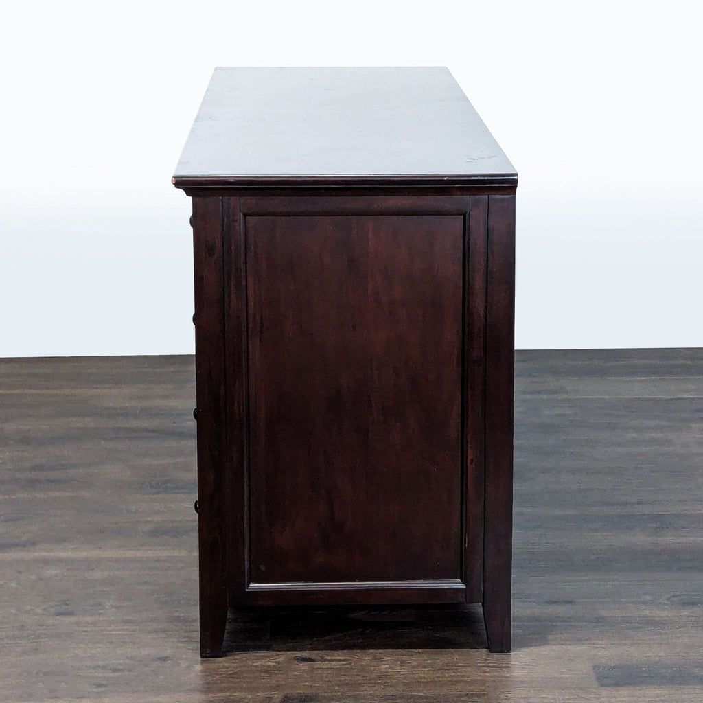 Pottery Barn 8-Drawer Dresser in Dark Wood Finish