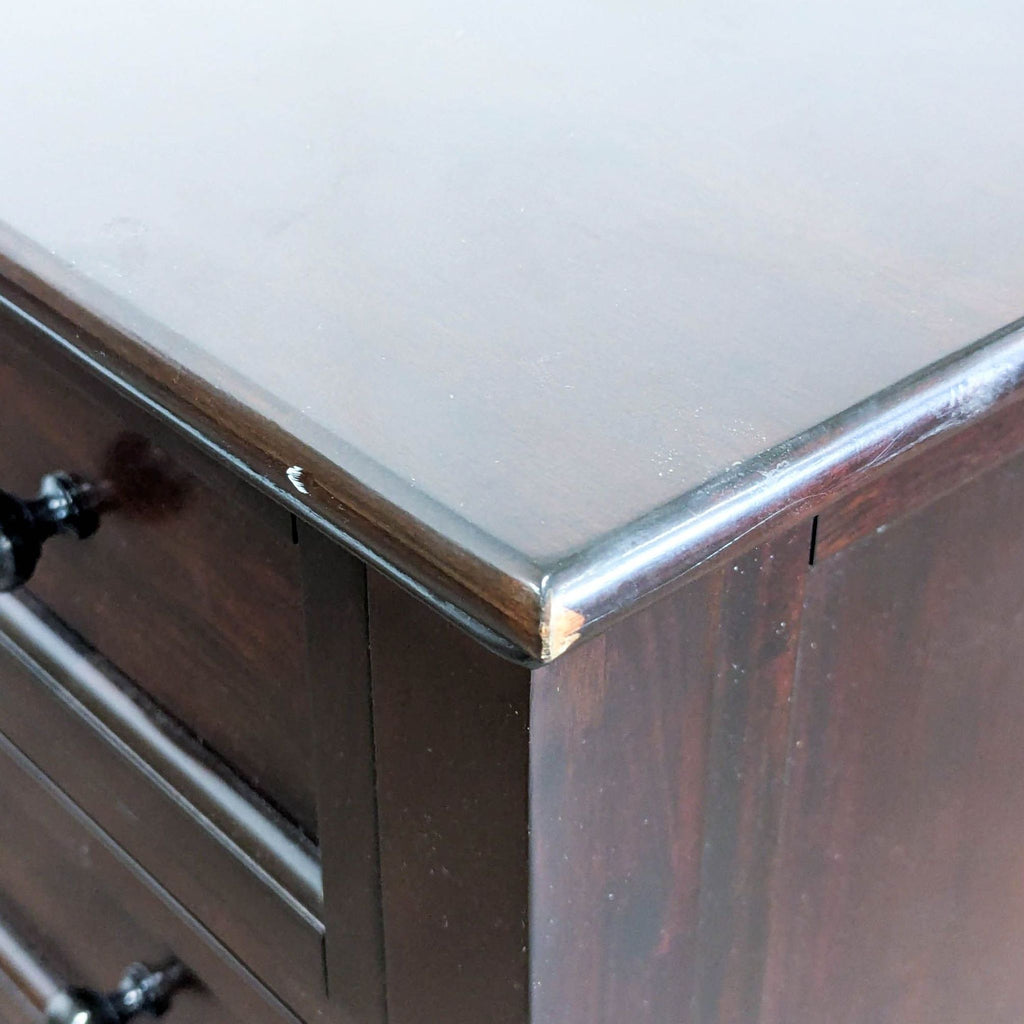 Pottery Barn 8-Drawer Dresser in Dark Wood Finish