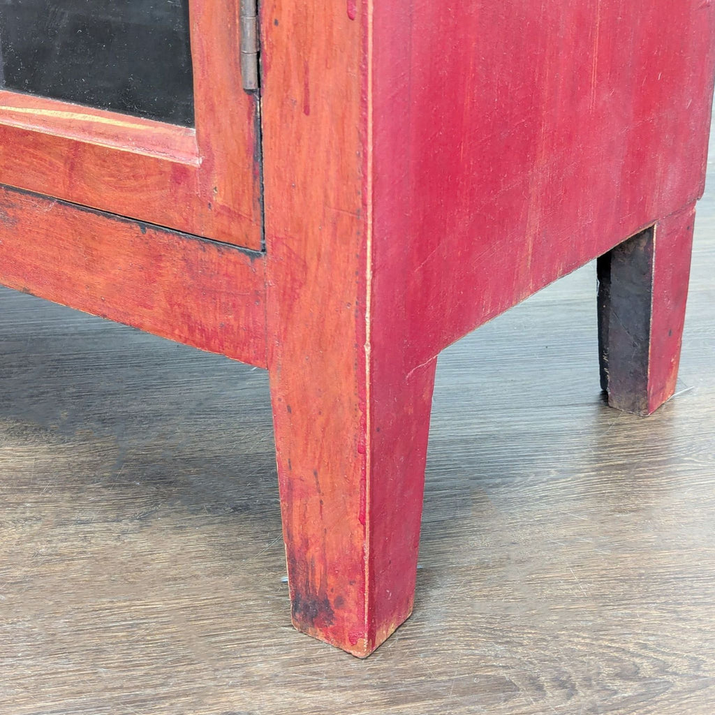 Crate & Barrel Rojo Hutch Tall Cabinet