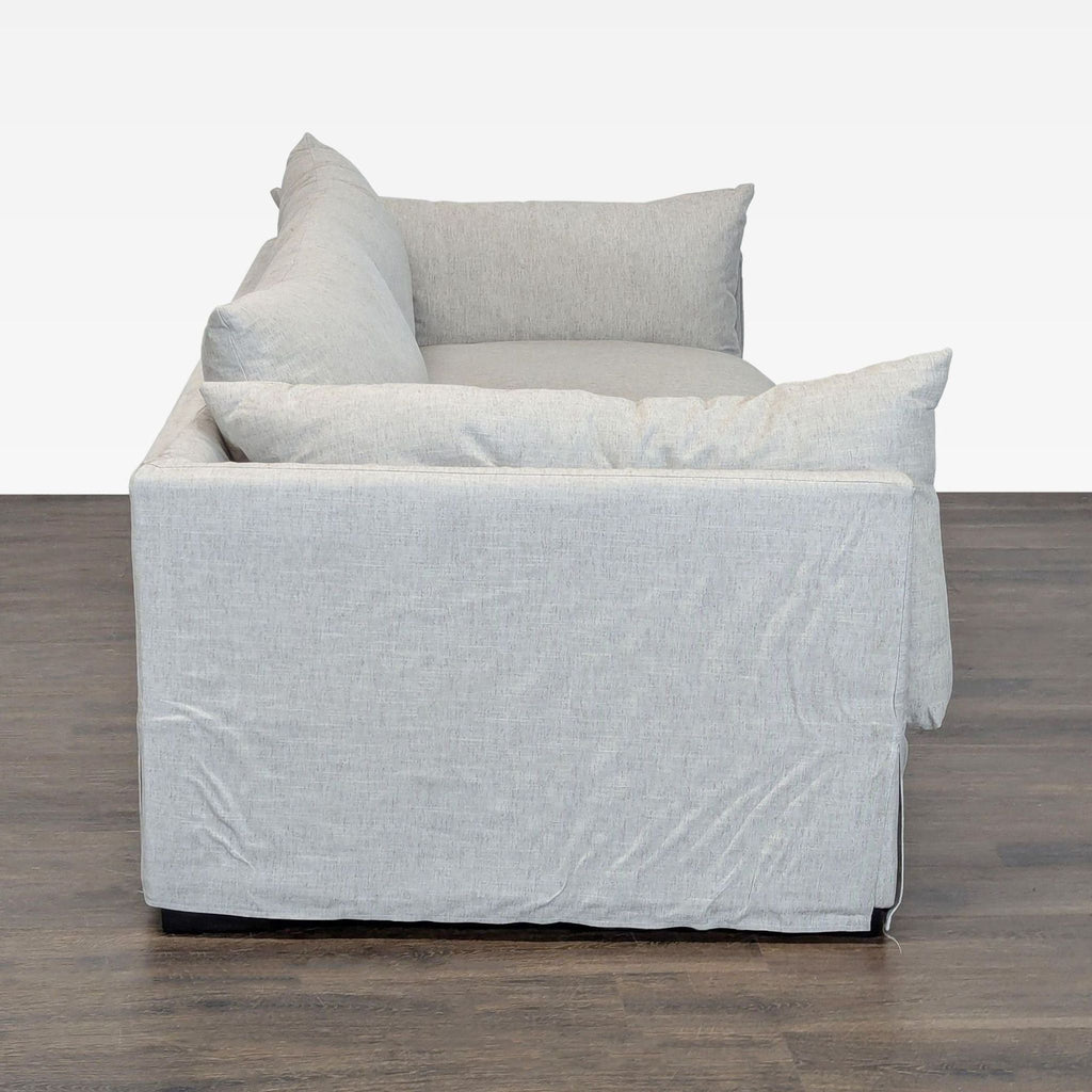 Four Hands Habitat Modern Loveseat with Plush Cushions