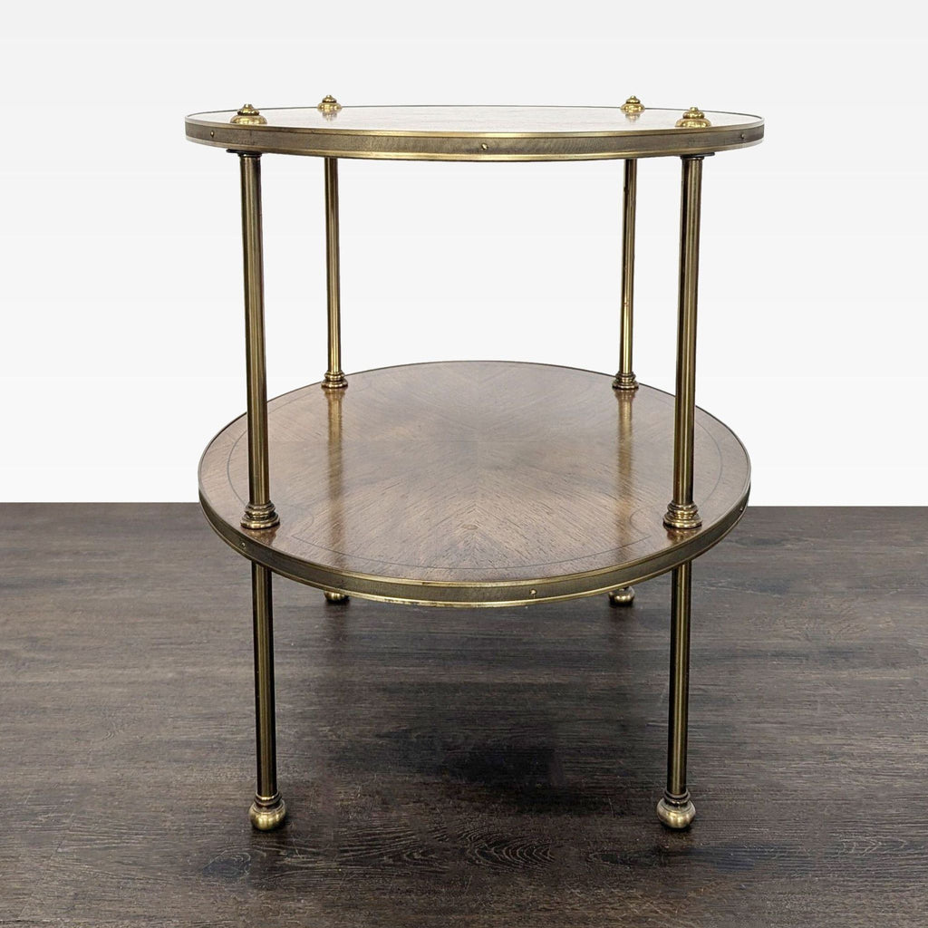 Old Colony Furniture Two Tier End Table