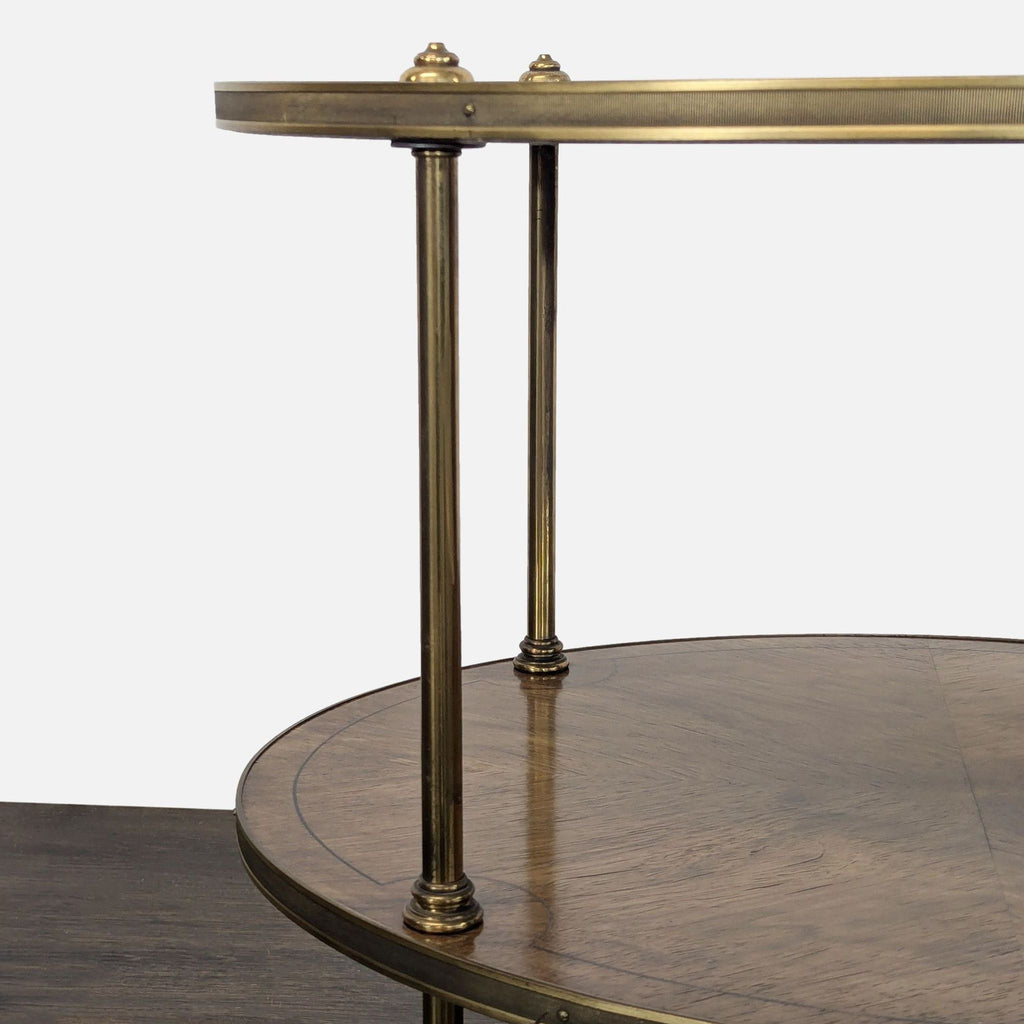 Old Colony Furniture Two Tier End Table