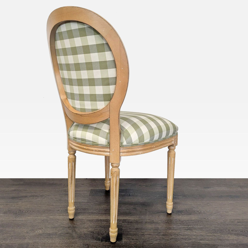 Upholstered Balloon Dining Chair