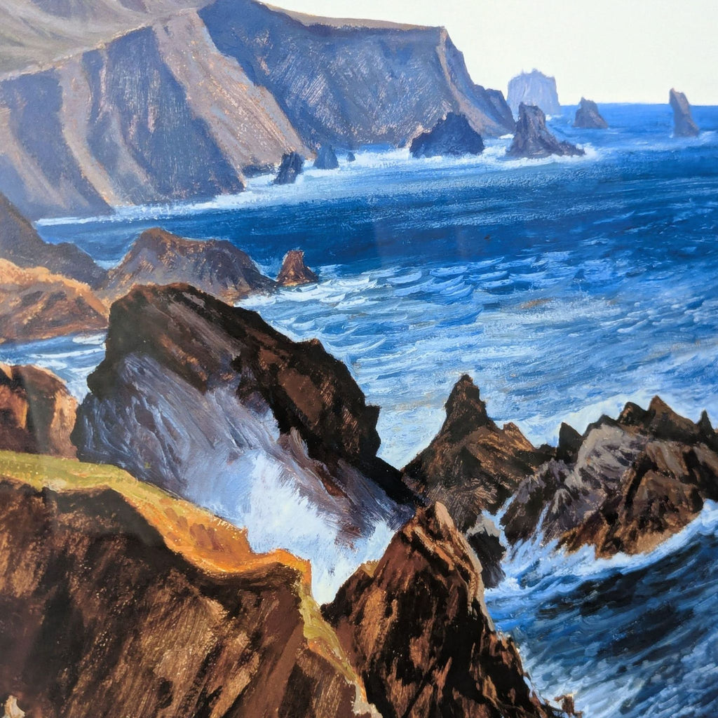 Framed Coastal Landscape Print by Art.com