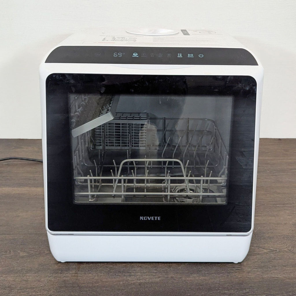 Novete Compact Countertop Dishwasher – Small Portable Appliance