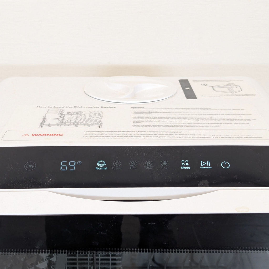 Novete Compact Countertop Dishwasher – Small Portable Appliance