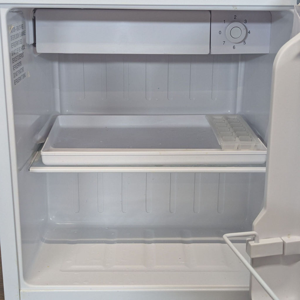 Black + Decker Compact Mini Refrigerator – White, Space-Saving Design