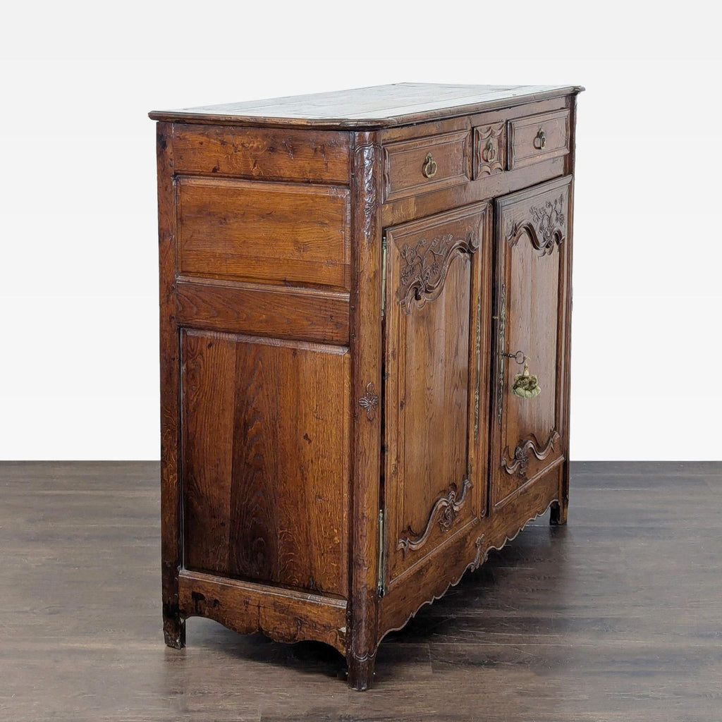Antique French Provincial Style Sideboard