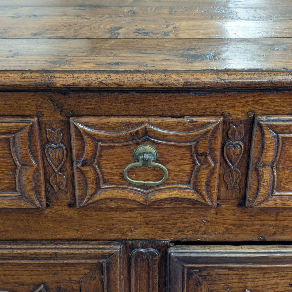 Antique French Provincial Style Sideboard