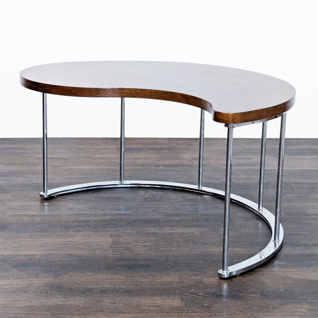 Kidney Shape Coffee Table