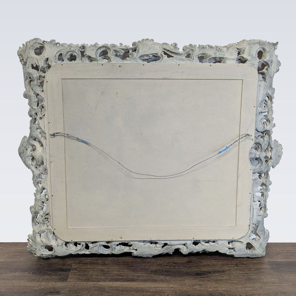 Heavily Carved Wall Mirror