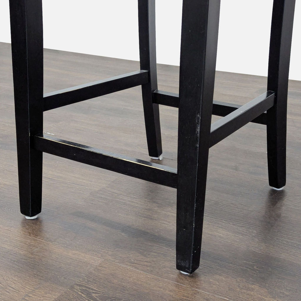 Two-Tone Wood Bar Stool