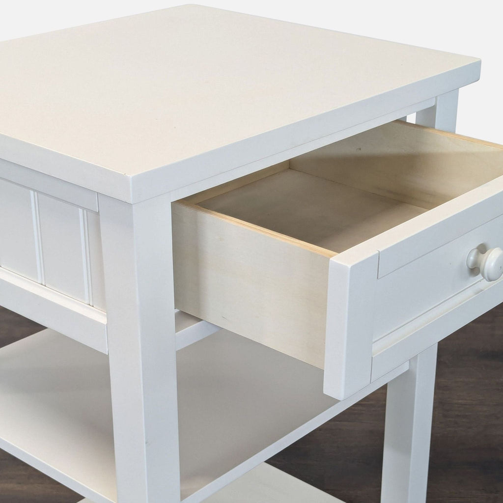 Pottery Barn Beadboard Nightstand