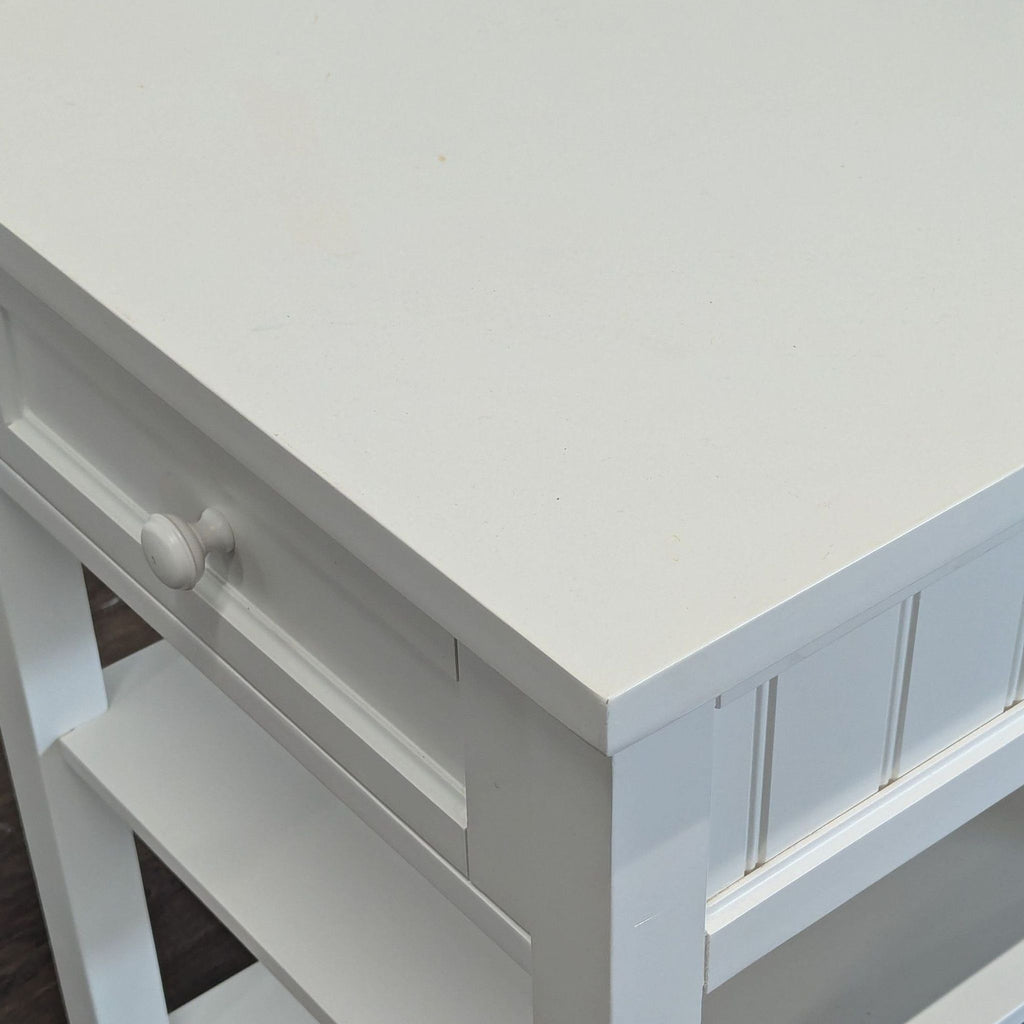 Pottery Barn Beadboard Nightstand