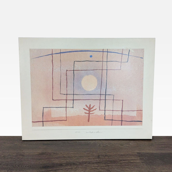 Paul Klee Paul Klee "Was Regeln zu Pflanzen" 1935 Art Print – Modern Abstract Wall Decor Art Print