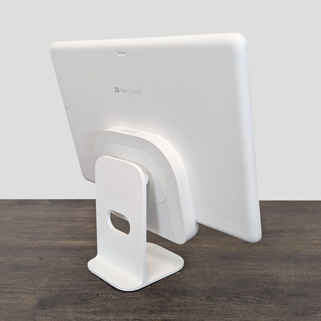 Avocor video conferencing monitor in good condition, featuring touch display and accessories; perfect for meeting spaces.