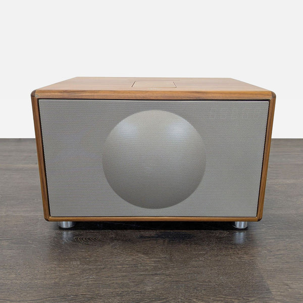 Compact Geneva Bluetooth speaker with modern design, ideal for high-quality portable audio anywhere.