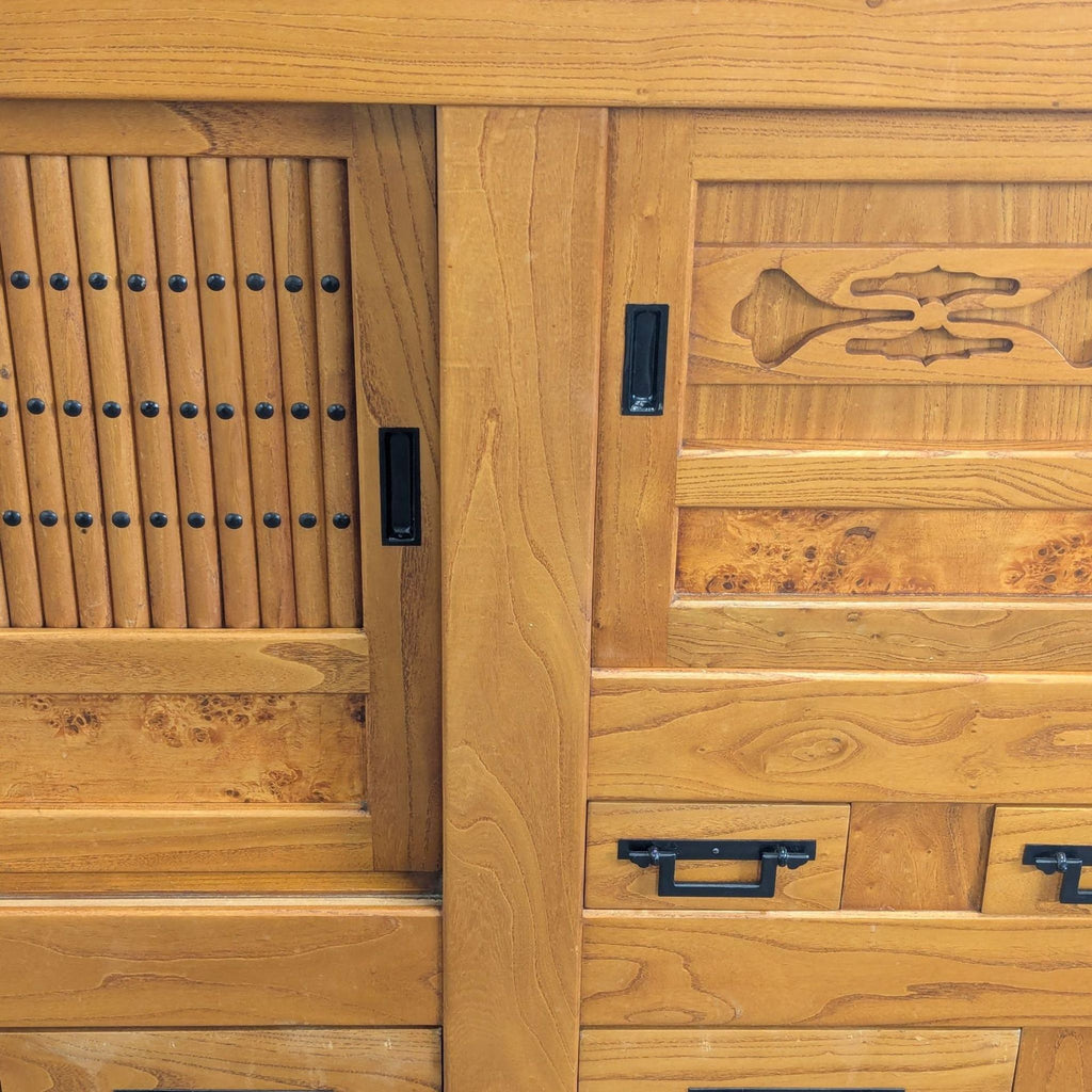 Antique Japanese Tansu with Granite Top